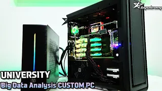 Phanteks ENTHOO 719 | 20X | Custom water-cooled PC for big data analysis used by universities