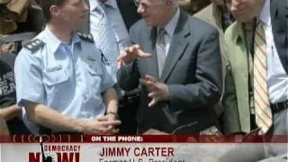 Jimmy Carter "Peace in the Holy Land: A Plan that Will Work" Democracy Now 2/11/09 1 of 2