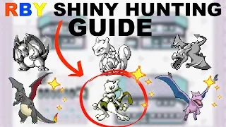 How to Shiny Hunt in Generation 1 Red Blue Yellow (Full Information Guide)