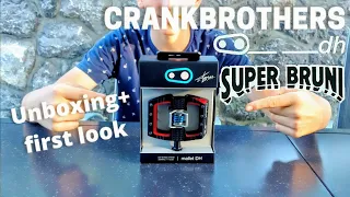 Unboxing and First close look - CrankBrothers Mallet_Dh Superbruni pedals