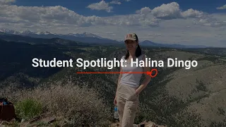 Geoscience Student Spotlight: Halina Dingo