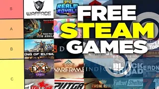 The Free PC Steam Games Tier List