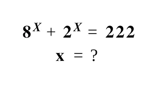 Nice Algebra Math Simplification | Math Olympiad | Find the Value of X