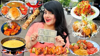 Rs 1000 Street Food Challenge | Mumbai Food Challenge