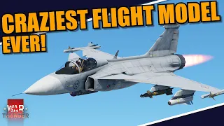 War Thunder DEV - FLYING the LIGHTEST AIRCRAFT EVER! The JAS-39A GRIPEN! It's coming to the UK too?