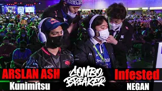 Tekken 7 | Arslan Ash (Kuni) 🇵🇰 vs 🇰🇷 DRX Infested (Negan) Top 32 - COMBO BREAKER 2023