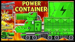 "Power Container" - Cartoon about tanks | WOT | Мультики про танки | Arena Tank Cartoon