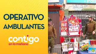 "¡TANTA INJUSTICIA!": Carabineros sacó a vendedores ambulantes en Puente Alto - Contigo en la Mañana