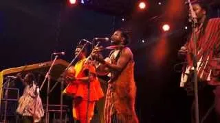 King Ayisoba and band at Respect Festival 2013