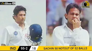 20 Year old Sachin Tendulkar Showing his Class & Mass.What a Treat to watch Young Sachin those Sixes