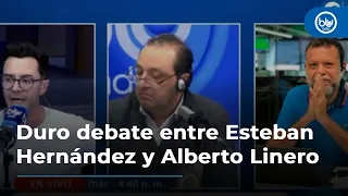 Duro debate entre Esteban Hernández y Alberto Linero por polémica declaración del papa