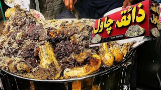 Peshawar  Street Food   Best Zaiqa Chawal  || Pakistani 🇵🇰  Peshawari  Pulao  || Amazing City Walk