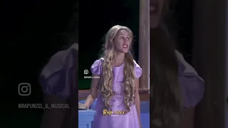 Teresa Morici (11yo) In scena con Rapunzel il musical.