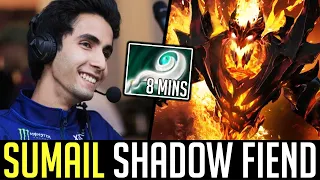 SumaiL Shadow Fiend made RANK 1 Immortal(RTZ) RAGE QUIT - DOTA 2 DOTA 2