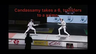 Tough Calls in Epee: Corps-a-Corps to Avoid the Touch