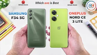 Samsung F34 Vs OnePlus Nord CE 3 Lite