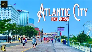 Atlantic City New Jersey Boardwalk and Steel Pier 2023