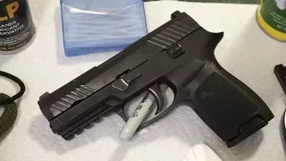 How to clean the Sig Sauer P320.