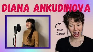 Voice Teacher Reacts to DIANA ANKUDINOVA - Take On Me