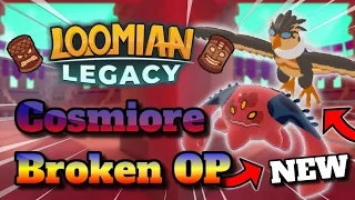 This UNLEASHED COSMIORE TEAM Is BROKEN OP In METEOR UPDATE! | Loomian Legacy PVP