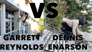 Garret Reynolds VS Dennis Enarson - bmx tricks compilation