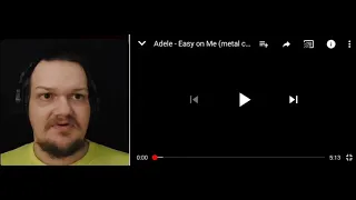 leo easy on me metal cover 1st time reaction