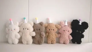 Let's make cute little animal dolls together. 😄