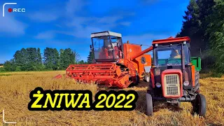 🔥Pierwszy wjazd w Pszenicę i Mieszankę 2022🔥Bizon SUPER z056 Ursus c360 & Zetor proxima 90 w akcji🔥