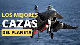 Los 10 MEJORES aviones CAZAS de combate mas PODEROSOS del mundo en 2023