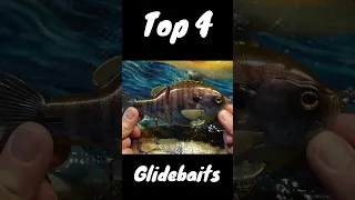 Top 4 Glidebaits and Swimbaits!  #youtubeshorts #fishing #glidebaits #googan #rival #contender