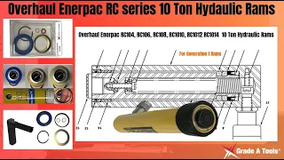 Enerpac RC102K seal kit - 10 Ton Hydraulic Rams and cylinders Overhaul