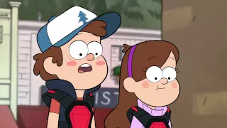 Gravity Falls - Young Wendy Meets Future Dipper