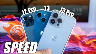 iPhone 13 Pro vs iPhone 13 vs iPhone 12 pro Speed Test (Don't Upgrade!)