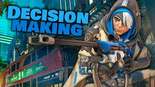 Ana Decision Making on King's Row | mL7 (Overwatch)