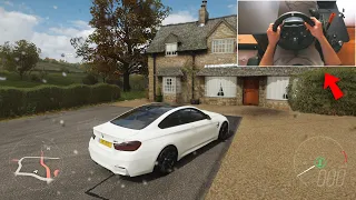 BMW M4 Forza Horizon 4 | Steering wheel Gameplay | Logitech G29 (G920)