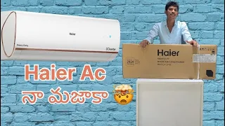 Ac 2024 Haier air conditioner #viral #tech #video #subscribe