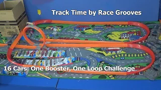 Track Time! One booster, one loop challenge. Who can go all the way? 14D Track Time by Race Grooves