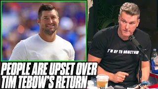 Pat McAfee Reacts To People Being Upset At Tim Tebow's Comeback