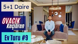 EV TURU #9 / Ovacık'ta 5+1 DAİRE / Kış Bahçesi - Yerden Isıtma / Ovva Cadde