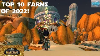 The Top 10 Best Gold Farms of 2022!  - World of Warcraft Dragonflight Gold Making Guides