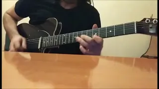 Halrey Benton Telecaster test drive on a Santana-ish backing track