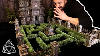 DIY Hedge Maze Scatter Terrain for Tabletop Gaming