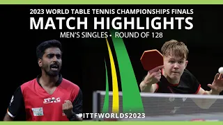Tom Jarvis vs G. Sathiyan | MS R128 | 2023 ITTF World Table Tennis Championships Finals