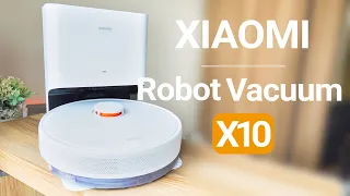 รีวิว Xiaomi Robot Vacuum X10 ดูดฝุ่นออกเองได้ หุ่นยนต์ดูดฝุ่นอัจฉริยะรุ่นล่าสุดราคาโคตรดี