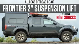 Install & Review 2” Frontier Lift from Alldogs Offroad