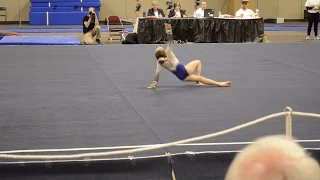 Lexi Myers' Level 7 Floor Routine at 8 Years Old