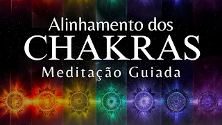 MEDITAÇÃO GUIADA  - PODEROSO ALINHAMENTO DOS CHAKRAS (Limpeza energética completa)