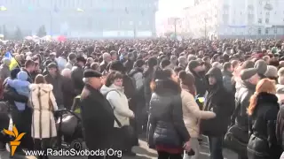 Митинг против российской агрессии в Сумах Украина Крым Война Митинг Майдан Киев