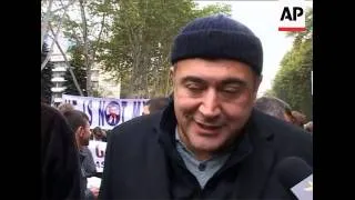 Opposition rally against President Saakashvili