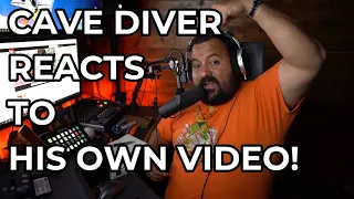 CAVE DIVER REACTS TO HIS OWN BLUE GROTTO CAVE DIVE!